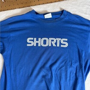 Hanes Blue Graphic Men's Shorts